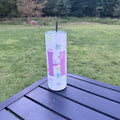 20oz Skinny Tumbler With "H" English Letter