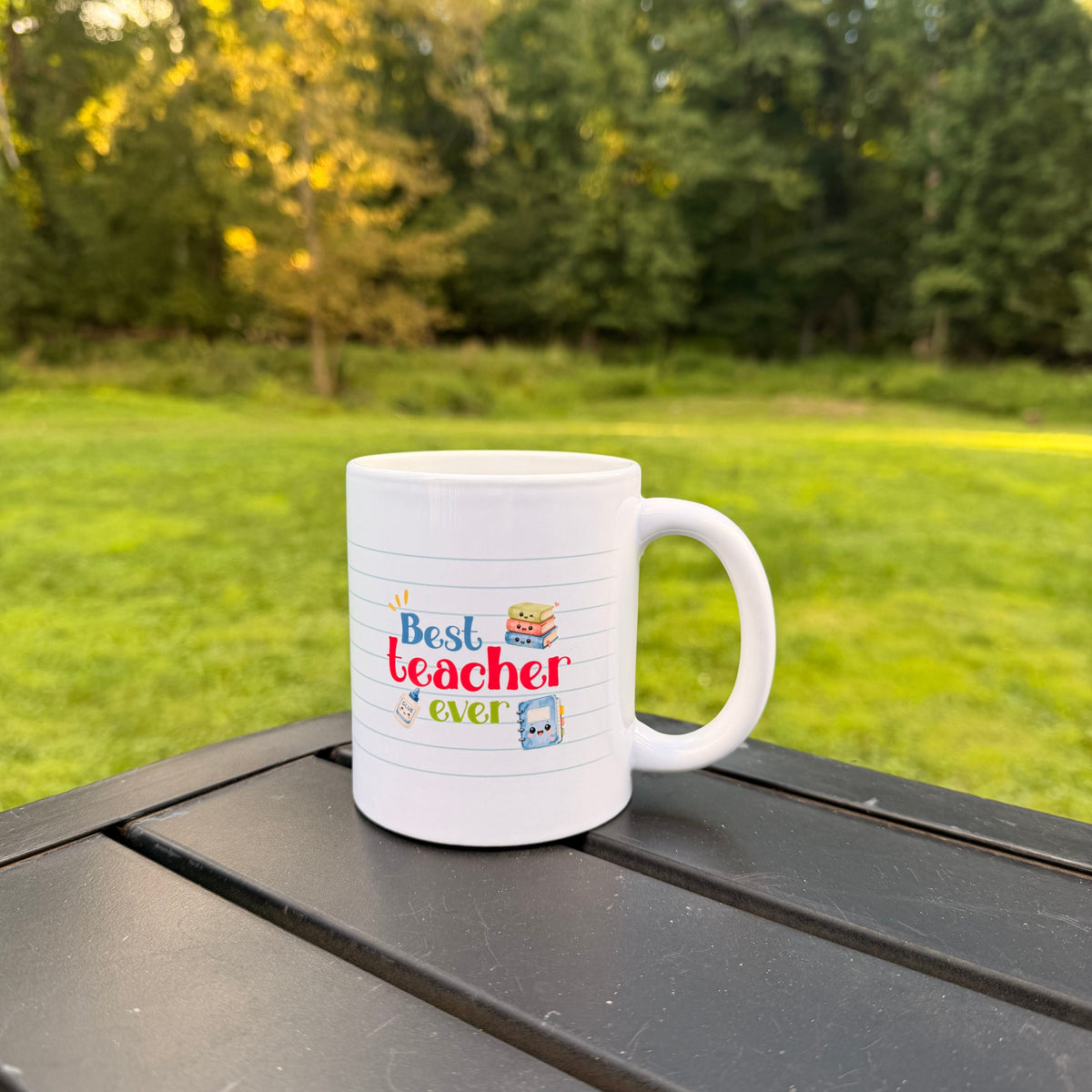 11oz White Ceramic Mug