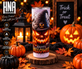 20oz Skinny Tumbler Halloween Design 1