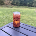 16oz Glitter Snowglobe Tumber Fall Design